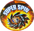 Super Spin Catherine Wheel by Brothers Pyrotechnics in packaging.
