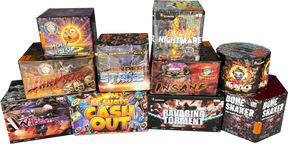 Terrific Ten ten-piece complete display firework pack by Galactic Fireworks