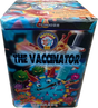 The Vaccinator 25-shot F2 cake firework by Brothers Pyrotechnics