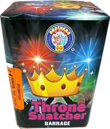 Throne Snatcher 16 shot garden firework cake by Brothers Pyrotechnics.