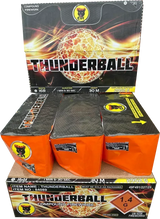 Thunderball 168-shot fanned compound firework by Black Cat
