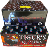 Tigers Revenge & Paranormal firework bundle by Galactic Fireworks and Evo Fireworks