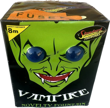 Vampire low-noise garden fountain firework by Black Cat