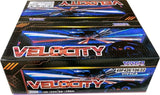 Velocity 224-shot fanned F2 compound firework by Vivid