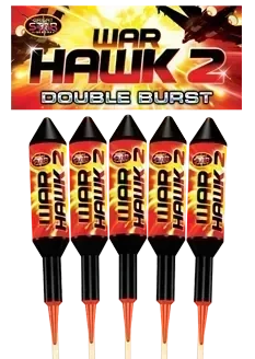 War Hawk 2, Bright Star F3 double-burst rocket 5-pack