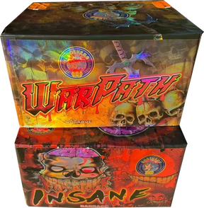 The War Path and Insane 100-shot firework barrages double deal pack.