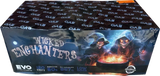 Wicked Enchanters 120 shot single ignition barrage by Evo Fireworks.