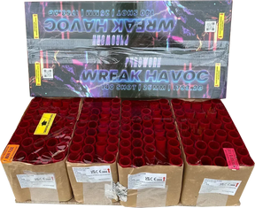 Wreak Havoc compound firework barrage by Galactic Fireworks