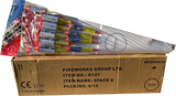 6x X-SPACE Rockets case deal by Evolution Fireworks