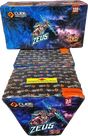 Zeus 105-shot F2 compound firework by Cube Fireworks