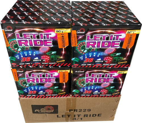 4x Let It Ride by Primed Pyrotechnics