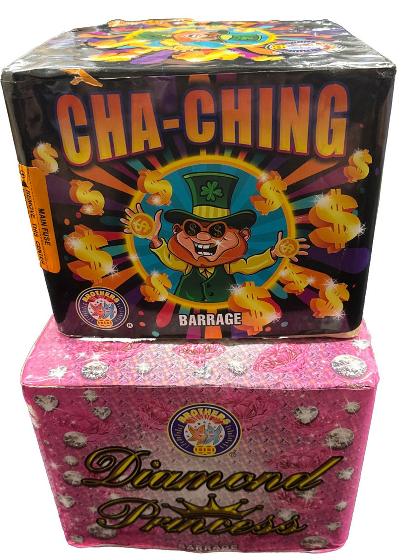 Cha Ching & Diamond Princess by Mixed