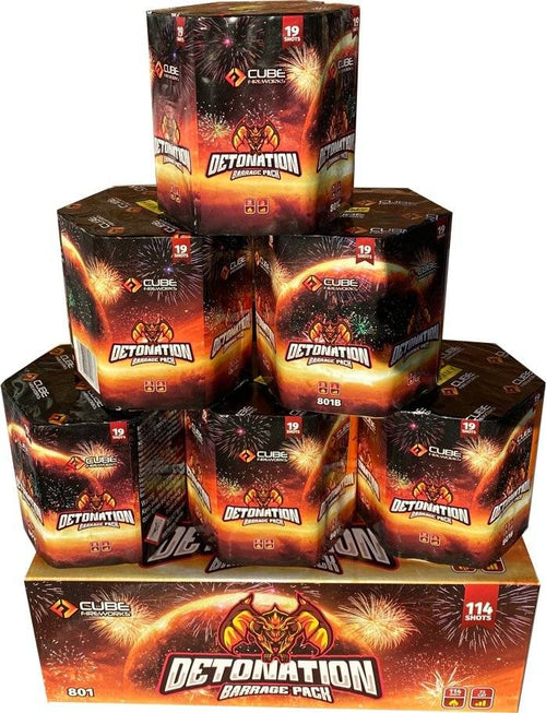 Detonation Cake Pack by Cube Fireworks