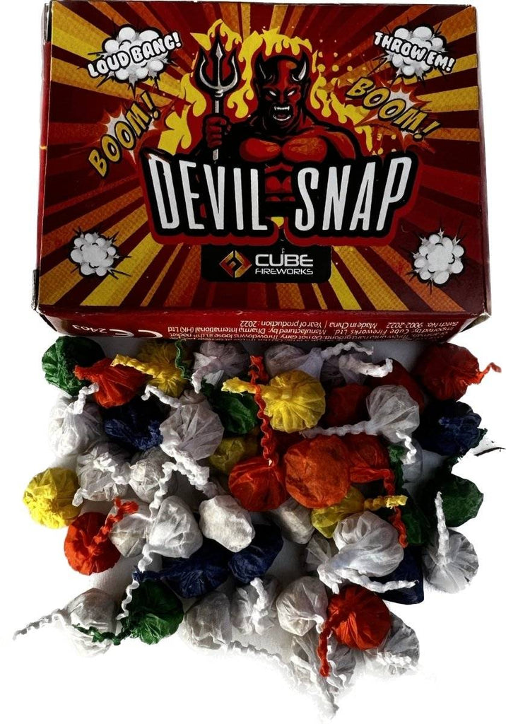 Paper Snaps Firework Devil Snaps by Cube Fireworks | Fun Snapping Novelty Fireworks ...