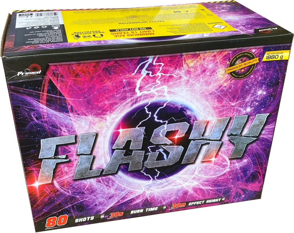 Flashy -Primed Pyrotechnics