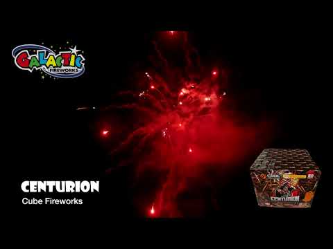 Centurion firework, firing demo