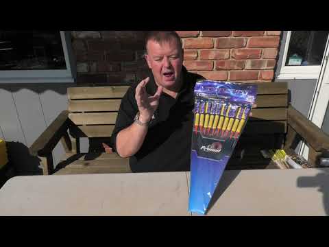Moonshot firework, firing demo