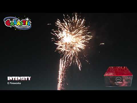 Intensity firework, firing demo