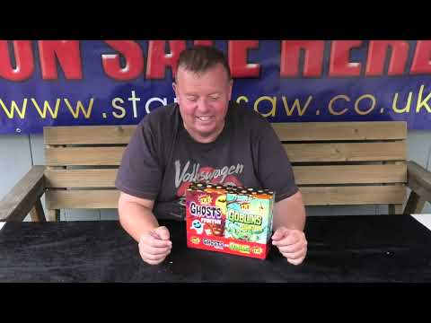 Ghosts and Goblins firework, firing demo