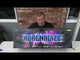 Adrenalize compound firework night footage — fanned multi-effect display