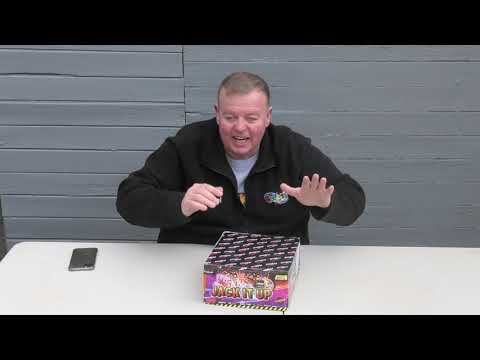 Jack It Up firework, firing demo