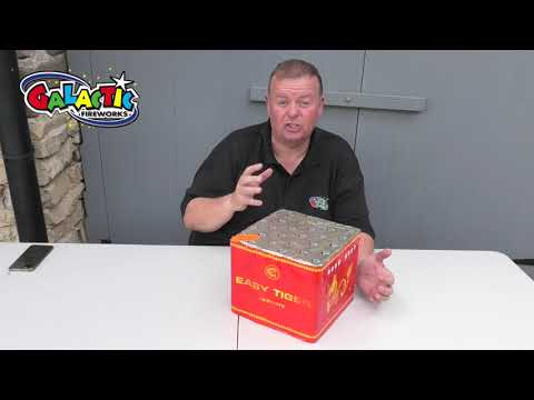 Easy Tiger firework, firing demo