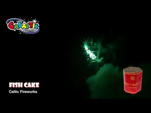 Flying Fish Cake firework, firing demo