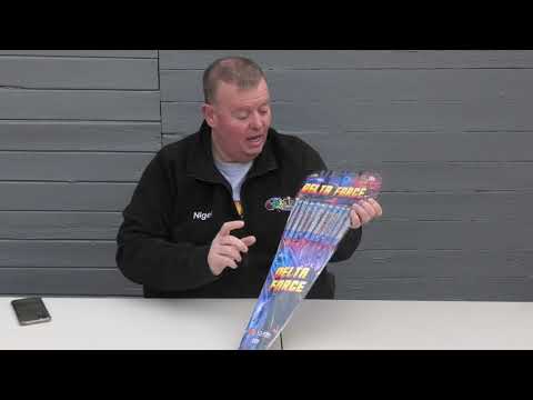 Delta Force firework demo by Cube Fireworks