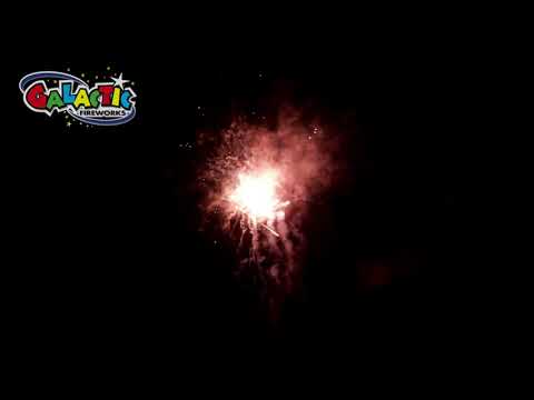 Midnight Storm firework, firing demo