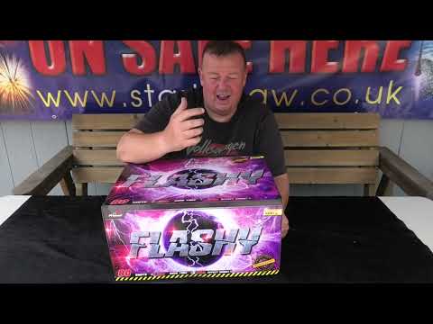 Flashy firework, firing demo