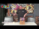 Fireworks Crazy 100-shot cake by Brothers Pyrotechnics shown in a product demo at Galactic Fireworks, highlighting size and packaging details.