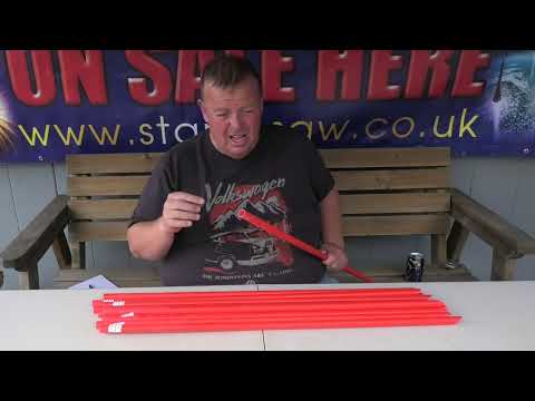Demonstration of Medium Rocket Tubes (10 Pack) showing size and build quality, ideal for secure medium-sized rocket launches.
