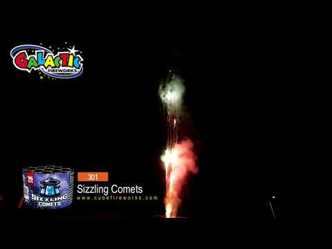 Sizzling Comets firework night firing demo