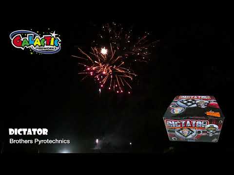 Dictator firework, firing demo