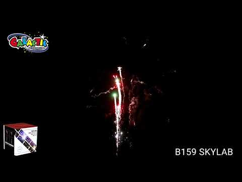 Skylab firework, firing demo