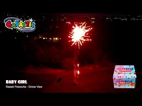Baby Boom Girl firework, firing demo