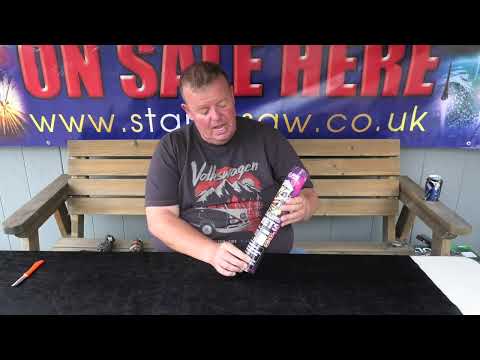 Crackling Comets firework — product overview and firing details