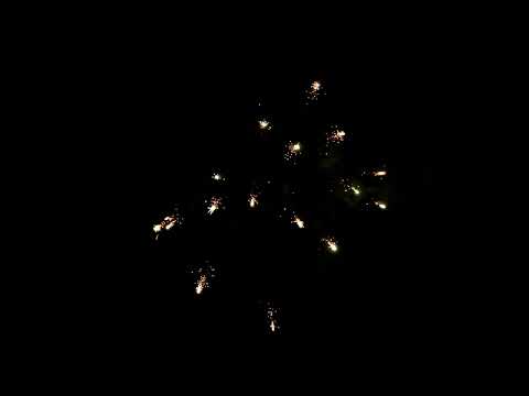 Stingray firework, firing demo