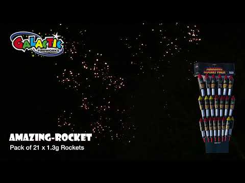 Amazing Rockets firework demo by Black Panther