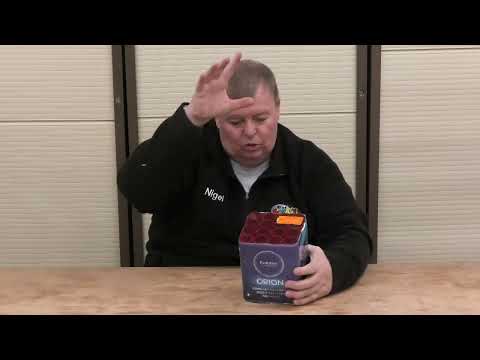 Orion firework, firing demo