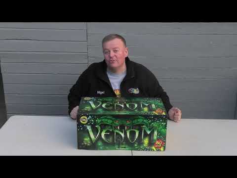 Venom firework, firing demo