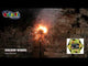 Golden Wheel firework — night firing demo