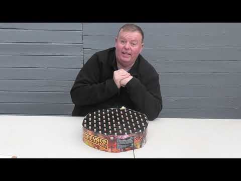 Apocalypse 500 firework demo by Cube Fireworks