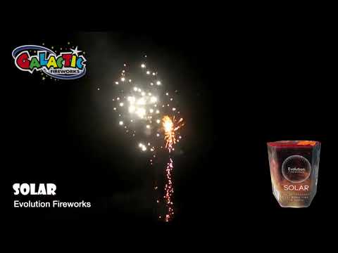 Solar firework, firing demo