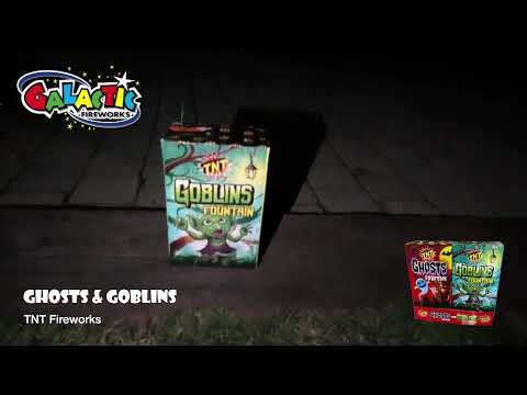 Ghosts and Goblins firework, firing demo