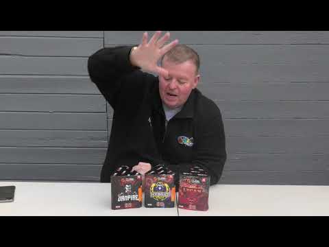 Lycan firework product overview and firing details