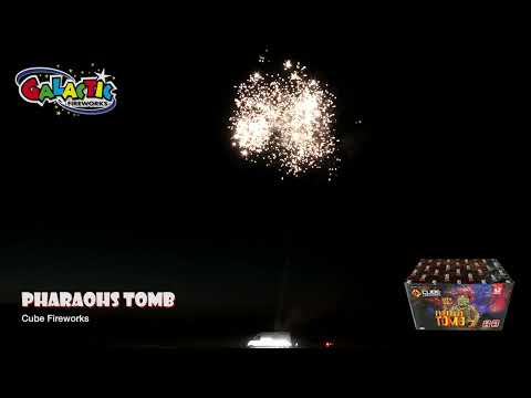 Pharaoh’s Tomb firework — night firing demo