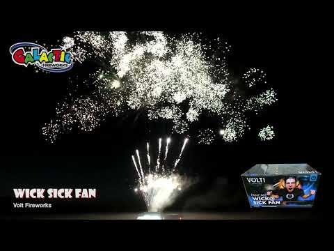 Wick @ Sick Fan firework — night firing demo