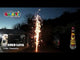 13 inch Gold Lava Fountain firework — night firing demo