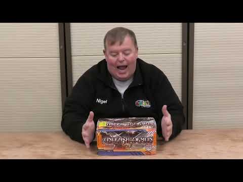 Unleash The Demon firework, firing demo